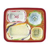 アヅミ産業 弁当容器 T-26-C 本体 なごみ 900枚(50枚×18) T26MC 1ケース(900枚入(50枚×18袋))（直送品）