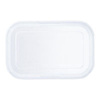 弁当容器 T-80-55 蓋 透明 (LS) 800枚(50枚×16) T80-55FT-2 1ケース(800枚入(50枚×16袋))（直送品）