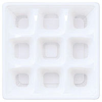 アヅミ産業 弁当容器　T-80-E 本体 白　800枚(50枚×16) T80MEWH-1（直送品）