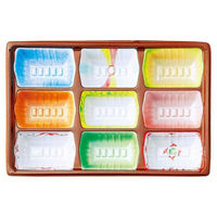 アヅミ産業 弁当容器 T-90-60-C (柄付) 600枚(50枚×12) T90-60MC 1ケース(600枚入(50枚×12袋))（直送品）