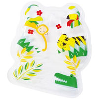 アヅミ産業 弁当容器 YF-1 (ジャングル) セット 600枚(50枚×12) YF1JS-1 1ケース(600枚入(50枚×12袋))（直送品）