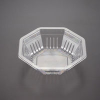 青葉紙業 透明容器 CA-190-8 本体 1200枚(50枚×24) 204812 1ケース(1200枚入(50枚×24袋))（直送品）