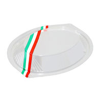 デンカポリマー 軽食容器 セレーノM蓋 イタリアン 600枚(50枚×12) 42543 1ケース(600枚入(50枚×12袋))（直送品）