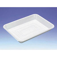 デンカポリマー トレー G-150A 白 31730 1セット(1袋(50枚)×12)