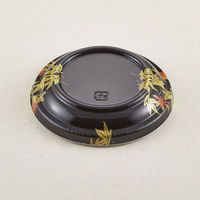 青葉紙業 どんぶり容器　D-6 もみじ 共蓋　1000枚(100枚×10) 206218（直送品）