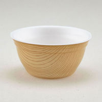 青葉紙業 どんぶり容器　D-6 もくめ 本体　1000枚(50枚×20) 206002（直送品）