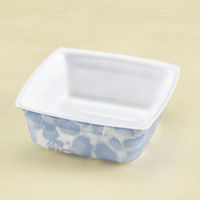 青葉紙業 サラダ容器 サラダカップ 中 はぎ 1200枚(100枚×12) 240209 1ケース(1200枚入(100枚×12袋))（直送品）