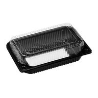 デンカポリマー フードパック OP-162 黒窓 1200枚(100枚×12) 51703 1ケース(1200枚入(100枚×12袋))（直送品）