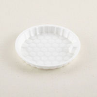 青葉紙業 どんぶり容器 D-3 中皿 PSP白 600枚(50枚×12) 205680 1ケース(600枚入(50枚×12袋))（直送品）