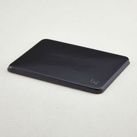 青葉紙業 弁当容器 BS-40 蓋 くろ 700枚(50枚×14) 201683 1ケース(700枚入(50枚×14袋))（直送品）