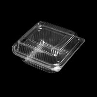 デンカポリマー 嵌合フードパック OP-117R穴有 1000枚(100枚×10) 43823 1ケース(1000枚入(100枚×10袋))（直送品）