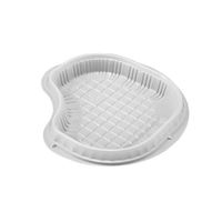 デンカポリマー 軽食容器　D'sプラスM210中皿　600枚(50枚×12) 49203（直送品）