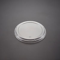 青葉紙業 麺容器 めん重(平蓋)透明(450) 450枚(50枚×9) 220537 1ケース(450枚入(50枚×9袋))（直送品）