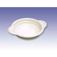 デンカポリマー スープ・麺容器　パルフェ145 浅平底本体 ホワイト　1000枚(50枚×20) 40933（直送品）