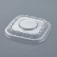 青葉紙業 角丼容器 どん重(蓋)透明 高　800枚(50枚×16) 220237（直送品）