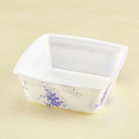 青葉紙業 サラダ容器　サラダカップ 中 ばら　1200枚(100枚×12) 240210（直送品）