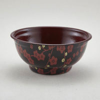 青葉紙業 丼・重容器 D-1(本体)赤梅内赤 500枚(50枚×10) 205122（直送品）