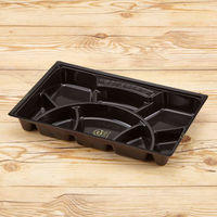 青葉紙業 弁当容器 EA-90-60-S(300) 300枚(50枚×6) 247110 1ケース(300枚入(50枚×6袋))（直送品）