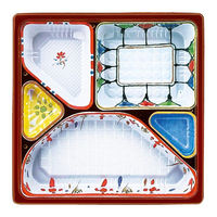 アヅミ産業 弁当容器 T-70-B 800枚(50枚×16) 137061 1ケース(800枚入(50枚×16袋))（直送品）