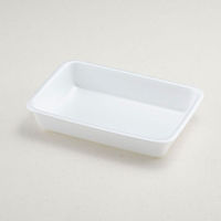 青葉紙業 弁当容器 B-2(本体)白 600枚(50枚×12) 201201 1ケース(600枚入(50枚×12袋))（直送品）