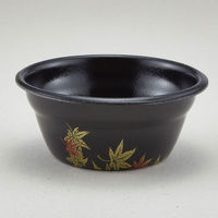 青葉紙業 どんぶり容器 D-5 もみじ内黒 本体 800枚(50枚×16) 205818 1ケース(800枚入(50枚（直送品）