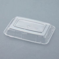 青葉紙業 弁当容器 BT-1 蓋 透明内嵌合(600) 600枚(50枚×12) 272223 1ケース(600枚入(50枚×12袋))（直送品）