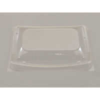 デンカポリマー 軽食容器 D'sカフェ20-13S蓋 600枚(50枚×12) 47743 1ケース(600枚入(50枚×12袋))（直送品）