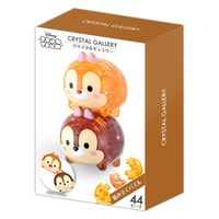 ハナヤマ クリスタルギャラリー ツムツム チップ&デール 65740 1