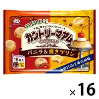 不二家 カントリーマアム（バニラ＆焼きプリン） 1セット（16袋）