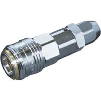 ヤマトエンジニアリング ヤマト ロータリーワンプッシュ式カップリングソケット BLK