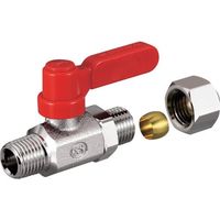 オンダ製作所 M8型 Rタイプ R1/8×リングジョイントφ6 M8-0606MLR 1個 266-8941（直送品）