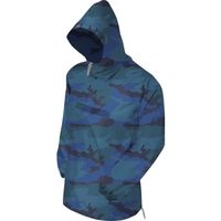 トオケミ 迷彩ヤッケ ブルー 301-CM BLUE M 1着 250-6138（直送品）