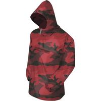 トオケミ 迷彩ヤッケ レッド 301-CM RED L 1着 250-6177（直送品）