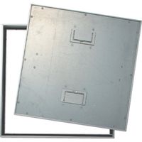 ダイケン 床点検口アンダーハッチ 600×600 アルミ枠 鋼製下地用 FAP60 1台 849-3633（直送品）