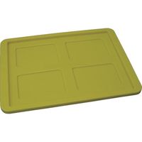 DICプラスチック DIC DA型コンテナDA14ー2，21，28供用蓋480×356×27.5 黄 DA-1F Y 1枚 868-1834（直送品）