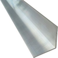 アルインコ アルミ等辺アングル 25X25X1.5 生地 4m FA110N 1本 849-4140（直送品）