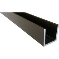 アルインコ アルミチャンネル 30x15x2.0ブロンズ 2m HP501B 1本 849-5361（直送品）