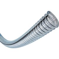 エンプラ系プラスチック粉粒体搬送用 トヨトップーE100°Cホース 内径76.2mm×外径93.6mm 長さ2m TPE100Cー75ー2（直送品）