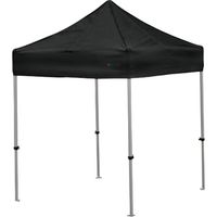 さくらコーポレーション さくら かんたんてんと 1.8m×1.8mスチール&アルミ複合フレーム 黒 KA/1W-BK 1台 338-1954（直送品）