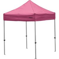 さくらコーポレーション さくら かんたんてんと 1.8m×1.8mスチール&アルミ複合フレーム ピンク KA/1W-P 1台（直送品）