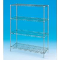 東京硝子器械 TGK シェルフ SSS910×PS1900×4 115-58-31-03 1台 191-4263（直送品）