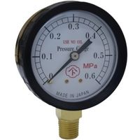 ヤマト産業 YAMATO 一般圧力計 GBー7ー0.6MPa GB-7-0.6 1台 215-3054（直送品）