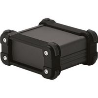 タカチ電機工業 タカチ コーナーガード付アルミケースアルミパネルタイプ ブラック EXP15-5-15BB 1台 202-8653（直送品）