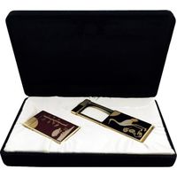 京葉光器 リーフ ディグニティールーペ 鶴・亀セット 4× DY-10 1個 249-2501（直送品）