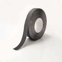 セーフラン安全用品 セーフラン 樹脂（非鉱物粒子）滑り止めテープ 幅25mm×18m 灰 12204 1巻 228-9666（直送品）