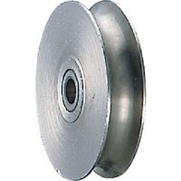 ヨコヅナ ステンレス車 車のみ 50mm 丸 2504 1個 849-5854（直送品）