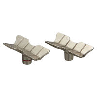 （株）スーパーツール Ｖ形基準アダプタ WMCA2DV 1個（直送品）