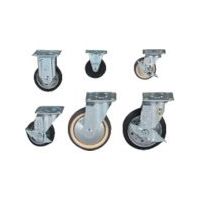 SUS 【数量1~9】φ100自在キャスター GFN-504 1個 127-2650（直送品）