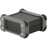 タカチ電機工業 タカチ コーナーガード付アルミケースアルミパネルタイプ ブラック/グレー EXP9-5-13BG 1台 200-6638（直送品）