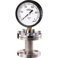 右下精器製造 右下 隔膜式圧力計 BF型 KA-BF-25A-PVC-0.5MPA 1個 168-2555（直送品）